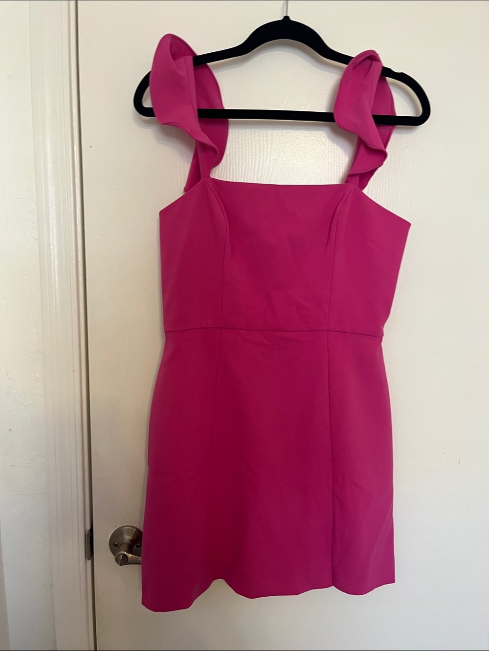 French Connection hot pink dress